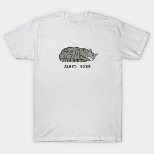 The Sleep More Cat T-Shirt